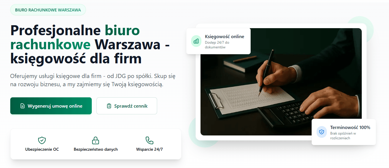 VKsiegowosc - Księgowość Online Warszawa